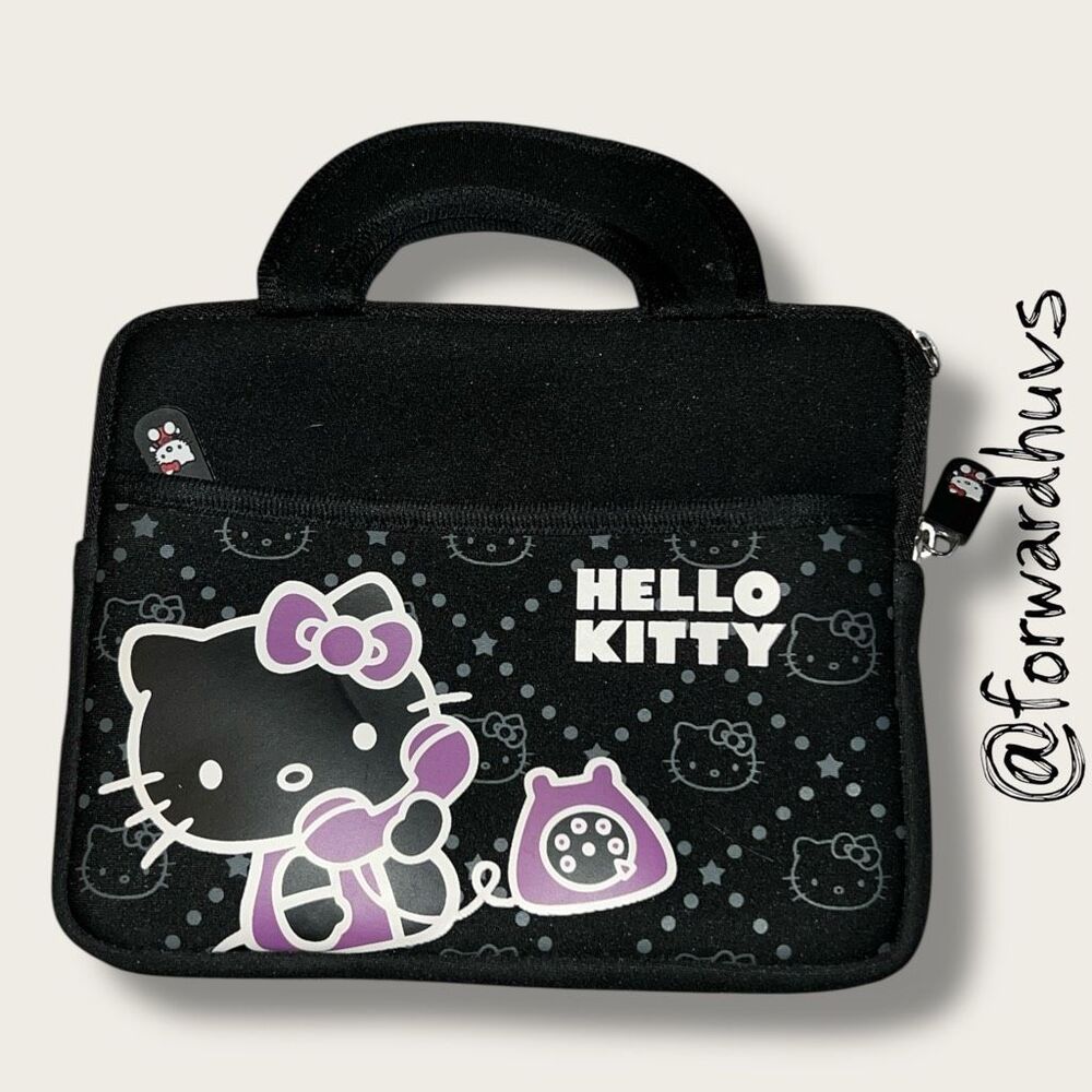 Sanrio Hello Kitty Tablet Case – 8¾” x 7”, Zippered